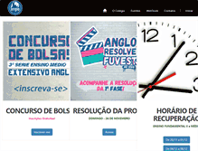 Tablet Screenshot of anglotatui.com.br